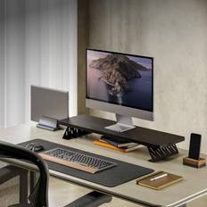 Ebern Designs Monitor Stand Riser For Desk Large Computer 10cm H X 80cm W X 23.5cm D