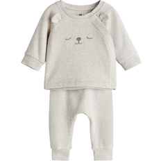 H&M 2-teiliges Baumwollset Braun 74 6-9M