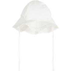 3-6M Accessories H&M Baby White Cotton sun hat
