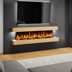 72-Inch Wall Mounted Electric Fireplace