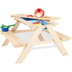 Sandkassebord Sandlegetøj Pinolino Matsch Nicki Child Seat Set Nature