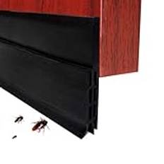 Byggmaterial EXTSUD Självhäftande Dörrtätning 100 x 5 cm Svart
