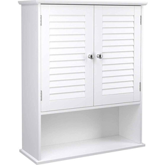 MDF Wall Bathroom Cabinets Vasagle (BBC27WT)