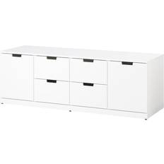 IKEA Nordli White Kommode 160x54cm