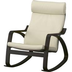 IKEA Poang Black/Brown Gungstol 95cm