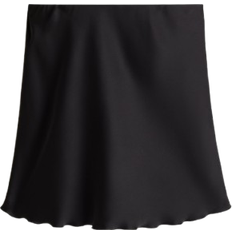 H&M Satin Slip Skirt - Black