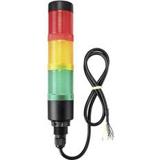 Segnalatori luminosi TRU Components Torre Di Segnalazione TC-12835340 TC-HBJD-55A-D/3/RYG/24V/IP65 LED Rosso Giallo Verde