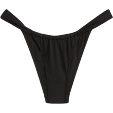 H&M Cheeky Tanga Bikini Bottoms - Black