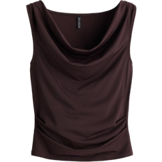 H&M Draped Top - Burgundy