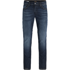 Jack & Jones Jjitim Jjoriginal Jos 719 Slim Straight Fit Jeans - Blue/Blue Denim
