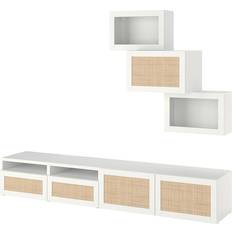 IKEA Besta White/Beige TV-bänk 240x190cm