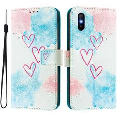 Xiaomi Redmi Note 12 Pro Wallet Cases GANGXUN C6 Case for Xiaomi Redmi 9A Flip Leather Wallet Pattern Magnetic Closure Wrist Strap