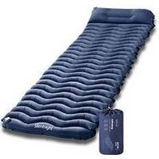 Silentnight Camping Collection Inflating Sleeping Mat Navy Single