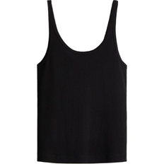 H&M Ribbed Tank Top - Black