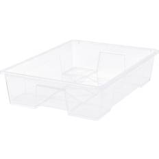IKEA SAMLA Transparent Förvaringslåda 55L