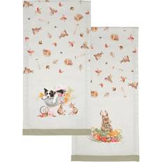 Multicoloured Tablecloths Wrendale Designs Garden Friends Cotton Table Runner 36cm W x 38cm L x 38cm D Tablecloth Multicolour