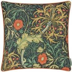 Morris & Co Pillows Morris & Co Seaweed Outdoor Square Indigo Scatter Cushion