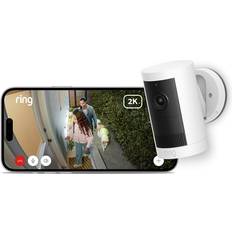 Ring Outdoor Camera Plus Battery White