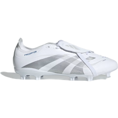 adidas Predator League Fold Over Tongue FG/MG - Cloud White/Silver Metallic/Bright Royal