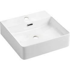 Bathroom Sinks Belfry Bathroom Drancy Ceramic Countertop Basin 420mm L X 430mm W X 125mm H
