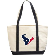 Fabric Tote Bags Logo Brands Houston Texans Canvas Tote Bag - Cream