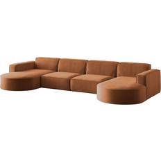 Fun-Möbel Palma XL Red Sofa 282cm 4 Seater