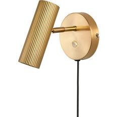 Vägglampor Globen Lighting Hubble Brushed Brass Väggarmatur