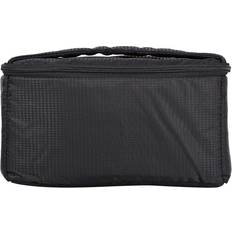Portable Overlap Zipper Padded Bag Pouch W Carry Strap BT For DSLR Camera Lens