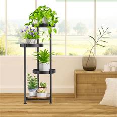 Pots, Plants & Cultivation Dakota Fields 4 Tier Plant Stand 90cm H x 25cm L x 25cm D