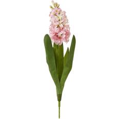 Artificial Plants on sale Hill Interiors Hyacinth Stem Pink 44cm H x 22cm W x 22cm D Artificial Plant