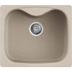 Lavelli da cucina Elleci Lavello Incasso 1 Vasca 58 x 50 cm Avena LGF20051