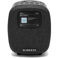 Roberts Radios Roberts Ortus 5 DAB DAB+ FM RDS Bedside Radio with Bluetooth Black