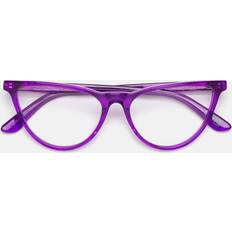 Kvinde KCR Numero 135 Viola Vista Rammer Acetat Violet Cat Eye