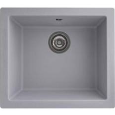 Full-Size Sinks Weston 1.0 Bowl Composite Inset Undermount Kitchen Sink