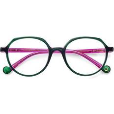 Bubbles Børn PKGR 47 Briller Børn Grøn Transparent Green On Pink 47mm