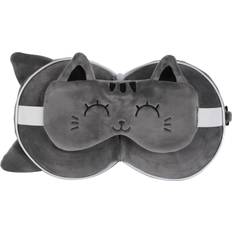 Sovmasker iTotal iTotal Pillow With Sleep Mask Grey Cat XL2529