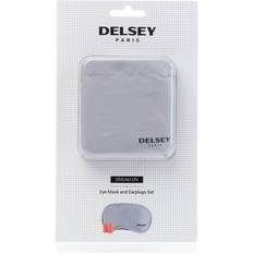 Sleep Masks Delsey Ögonmask Och Öronproppar Set Grey ONESIZE