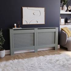 Vida Designs Milton Extra Large Grey MDF Radiator Cover