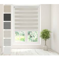 Caecus Blinds Day Night Zebra Roller Blind 140cm x 160cm