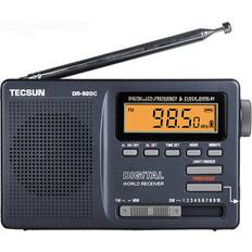 Radios Jgstore17 FM MW SW 12 Band Digital Clock Alarm Radio Receiver