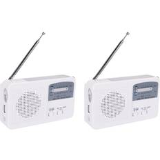 Radios Tlily 2X Emergency Radio with Solar and Hand Crank