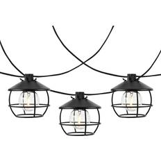 Fairy Lights Safavieh Agitha Led Outdoor String Lights in Black Fairy Light