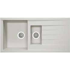 Full-Size Sinks Bredon 1.5 Bowl Composite Inset Kitchen Sink