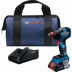Bosch Impact Wrenches Bosch 4-Amp 18-volt Variable Speed Brushless 3/8-in-1/2-in Drive Cordless Impact Wrench GDX18V-285B12
