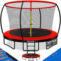 Studsmatta 305 Kesser Trampolin 305 cm Trädgårdsstudsmatta För Barn Upp Till 150 kg