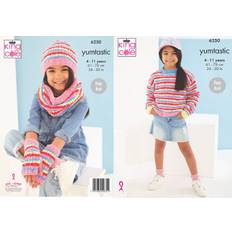 Needlework Patterns King Cole Knitting Pattern 6250 Sweater