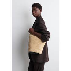 COS Bucket Bag - Straw - Beige