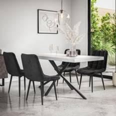 Marbles Dining Sets More4Homes Donni Table And Chairs Of 4 Dining Set