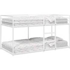 Beds & Mattresses Berkfield Home Without Mattress 90x190 cm White Bunk Bed