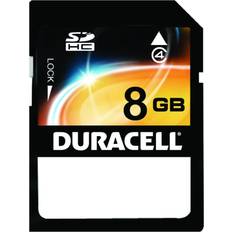 Memory Cards & USB Flash Drives Duracell DU-SD-8192-C 8GB Clamshell Secure Digital Card